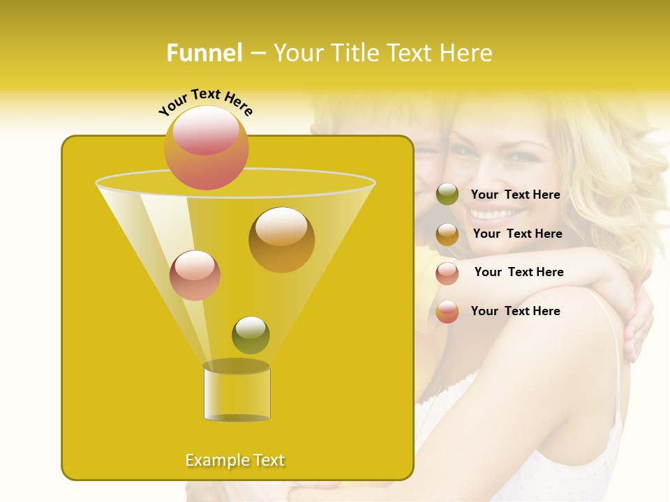 Mother Holding Son Outdoors Smiling PowerPoint Template