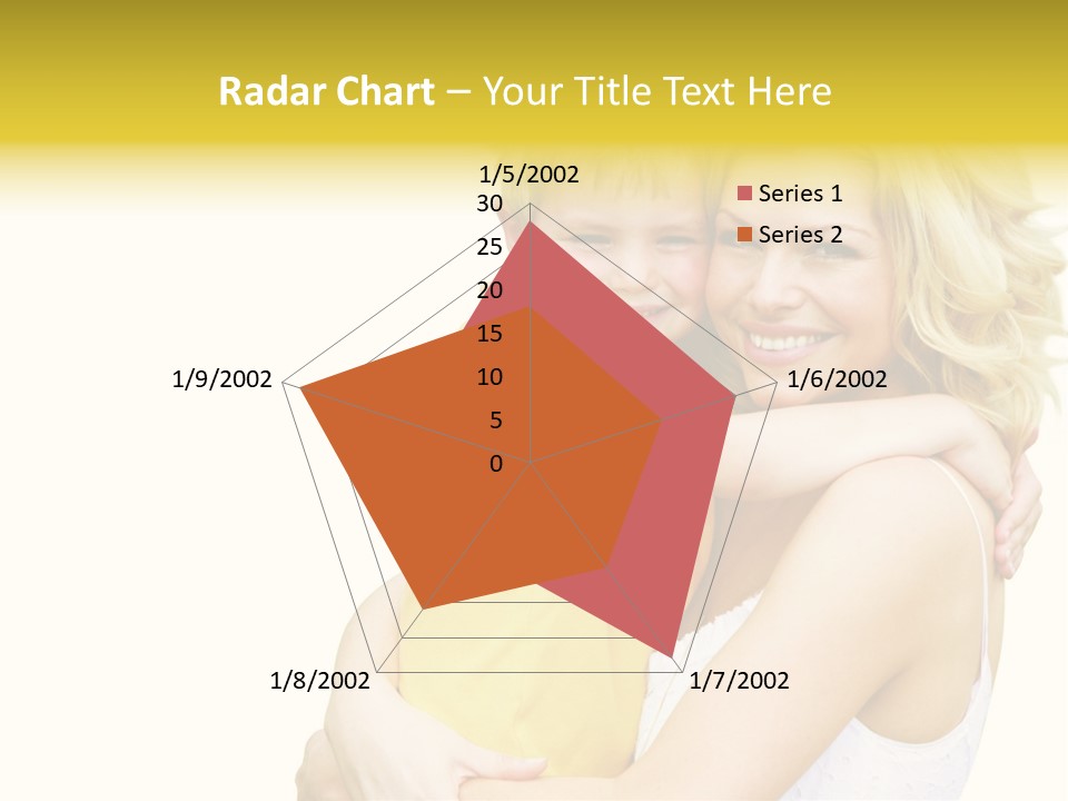 Mother Holding Son Outdoors Smiling PowerPoint Template