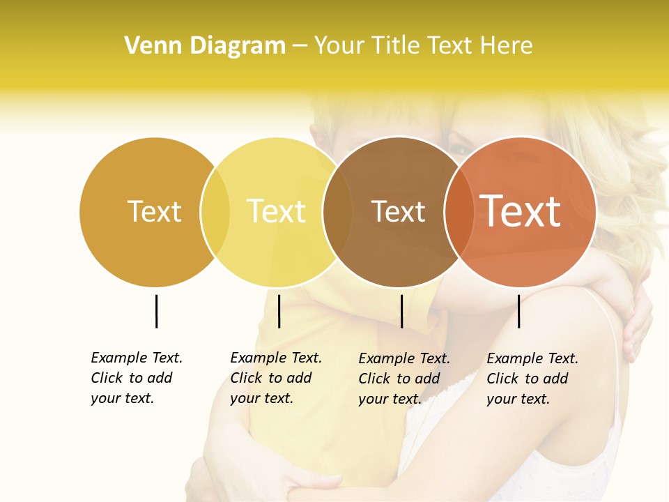 Mother Holding Son Outdoors Smiling PowerPoint Template