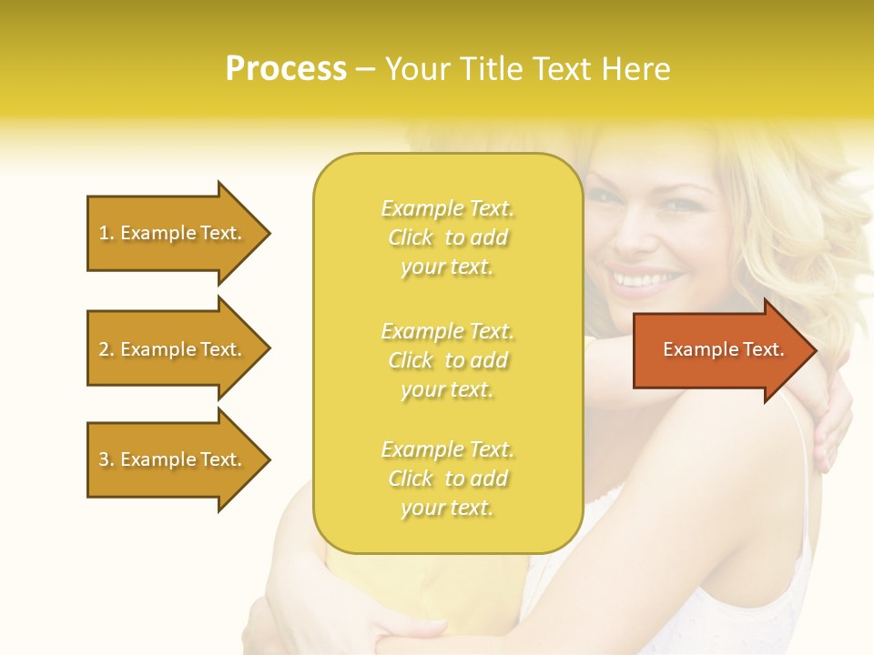 Mother Holding Son Outdoors Smiling PowerPoint Template