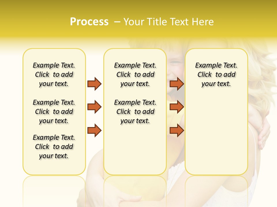 Mother Holding Son Outdoors Smiling PowerPoint Template