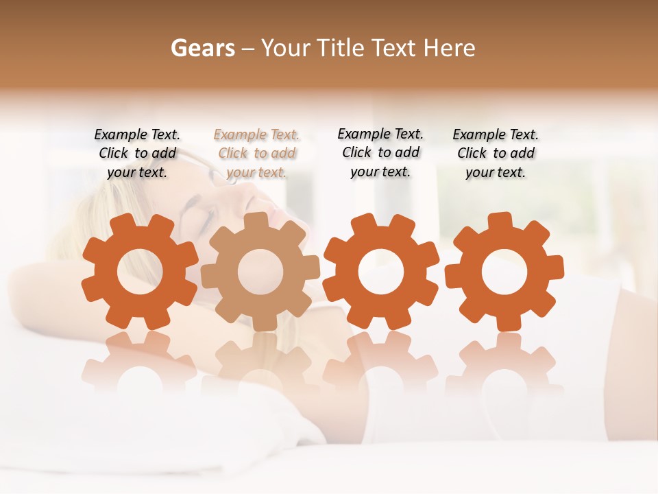 Six Children In Costumes Trick Or Treating At Woman's House PowerPoint Template