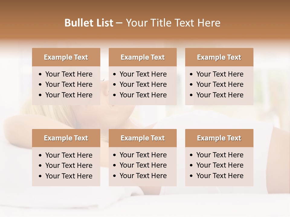 Six Children In Costumes Trick Or Treating At Woman's House PowerPoint Template