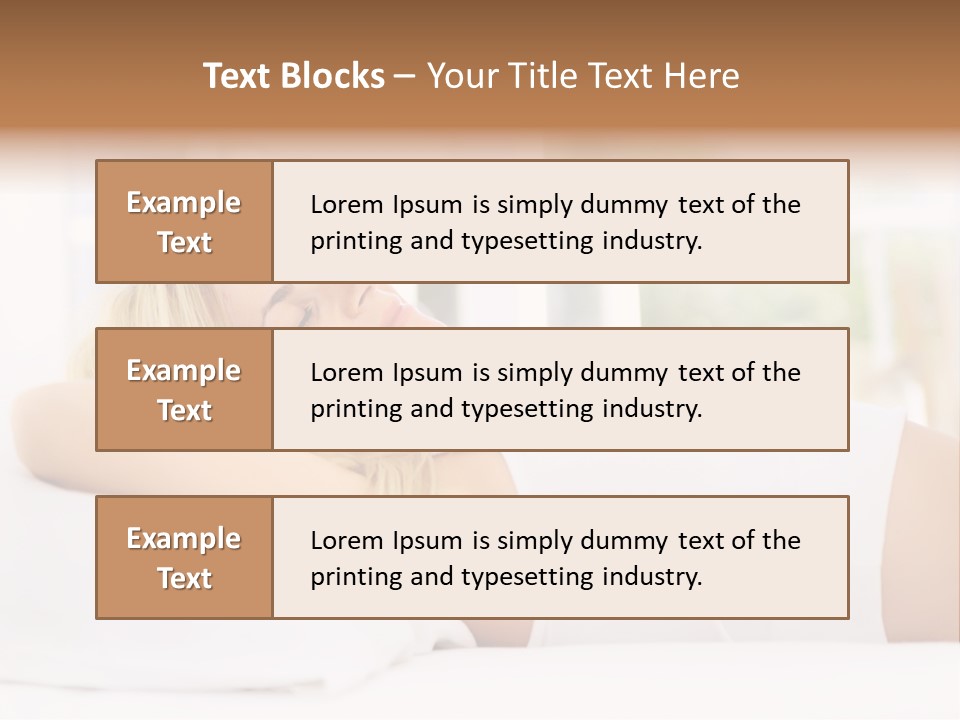 Six Children In Costumes Trick Or Treating At Woman's House PowerPoint Template