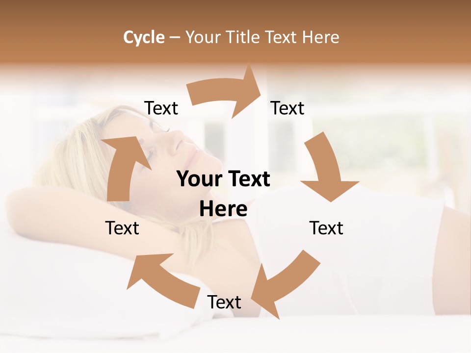 Six Children In Costumes Trick Or Treating At Woman's House PowerPoint Template