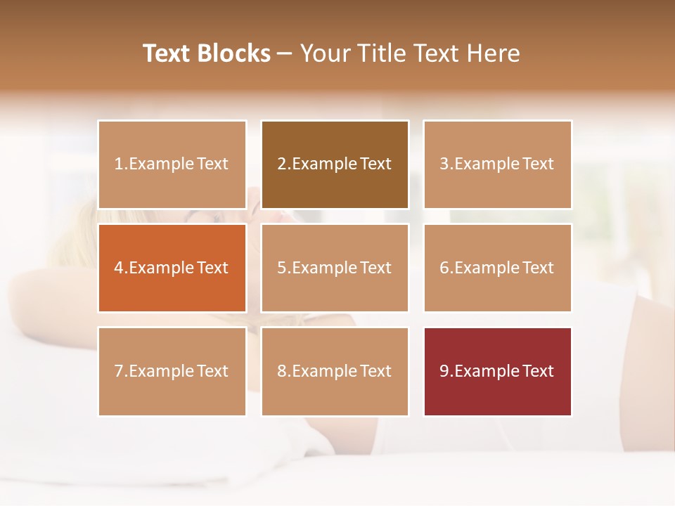 Six Children In Costumes Trick Or Treating At Woman's House PowerPoint Template