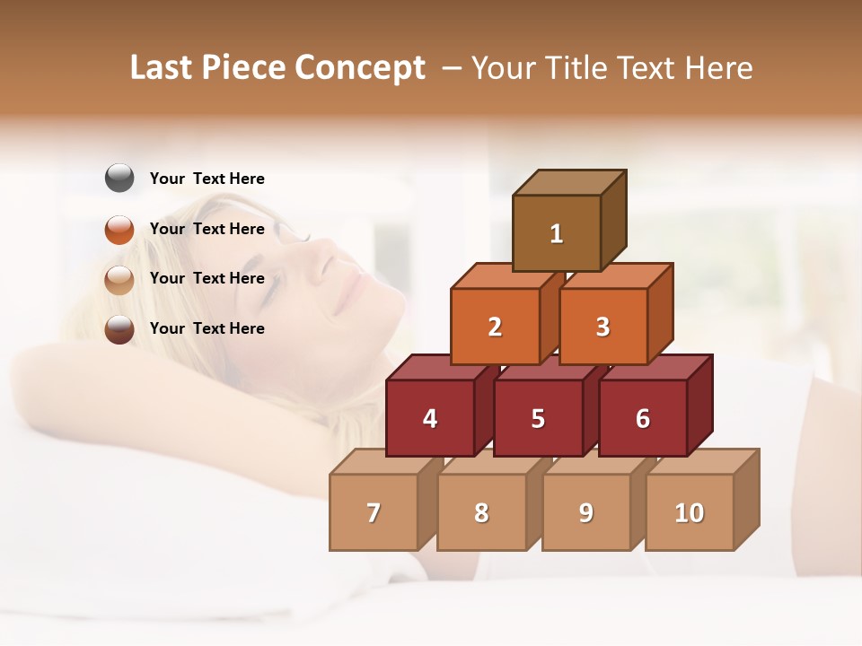 Six Children In Costumes Trick Or Treating At Woman's House PowerPoint Template