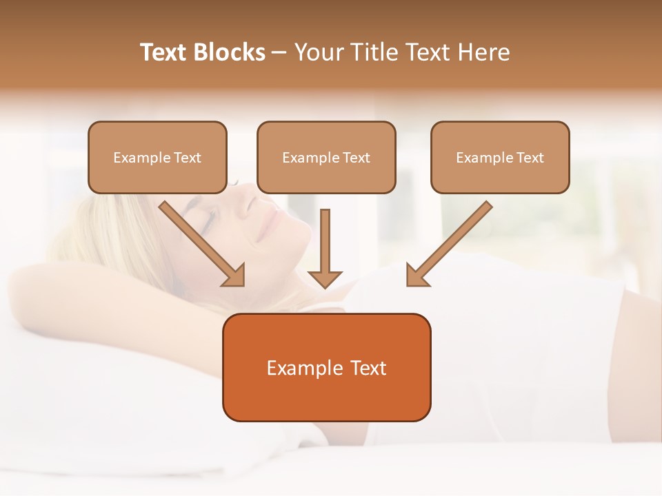 Six Children In Costumes Trick Or Treating At Woman's House PowerPoint Template
