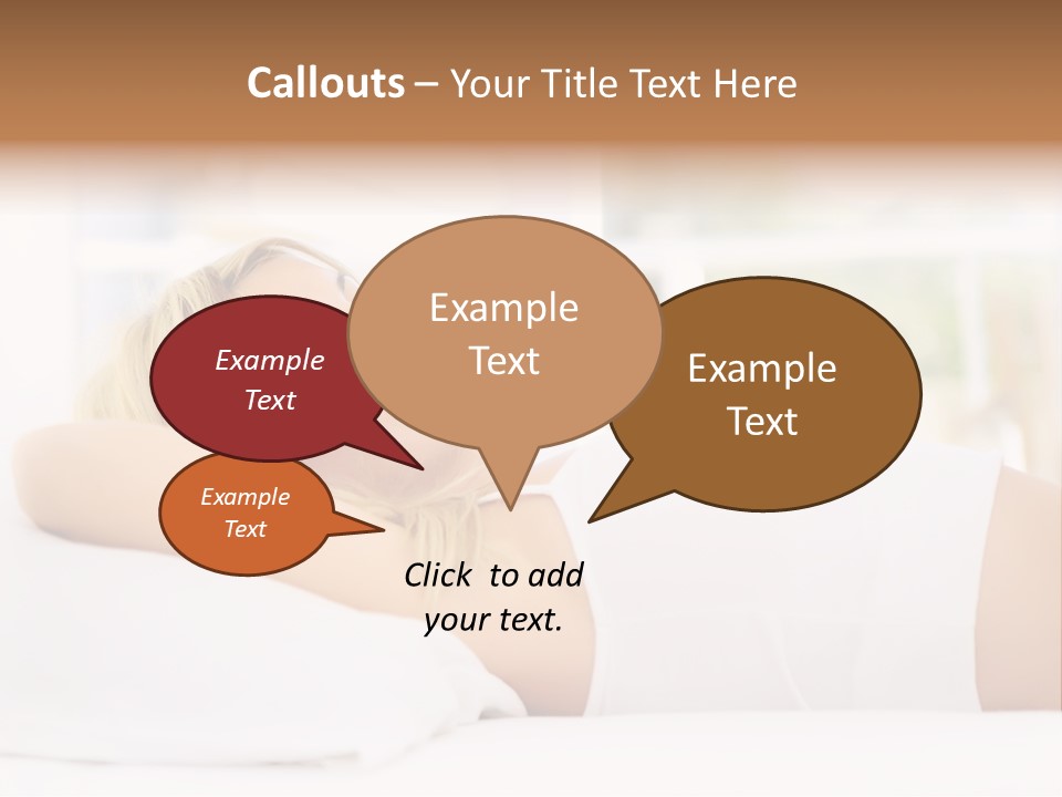 Six Children In Costumes Trick Or Treating At Woman's House PowerPoint Template