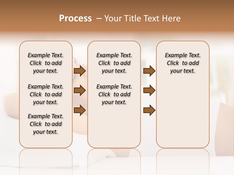 Six Children In Costumes Trick Or Treating At Woman's House PowerPoint Template