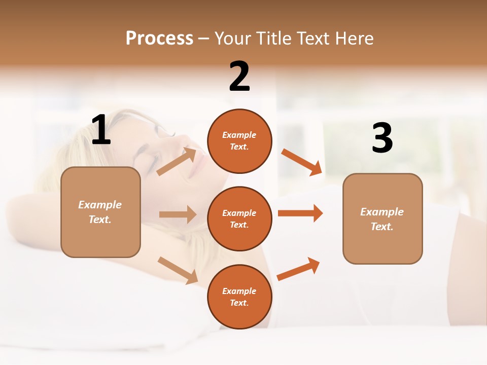 Six Children In Costumes Trick Or Treating At Woman's House PowerPoint Template