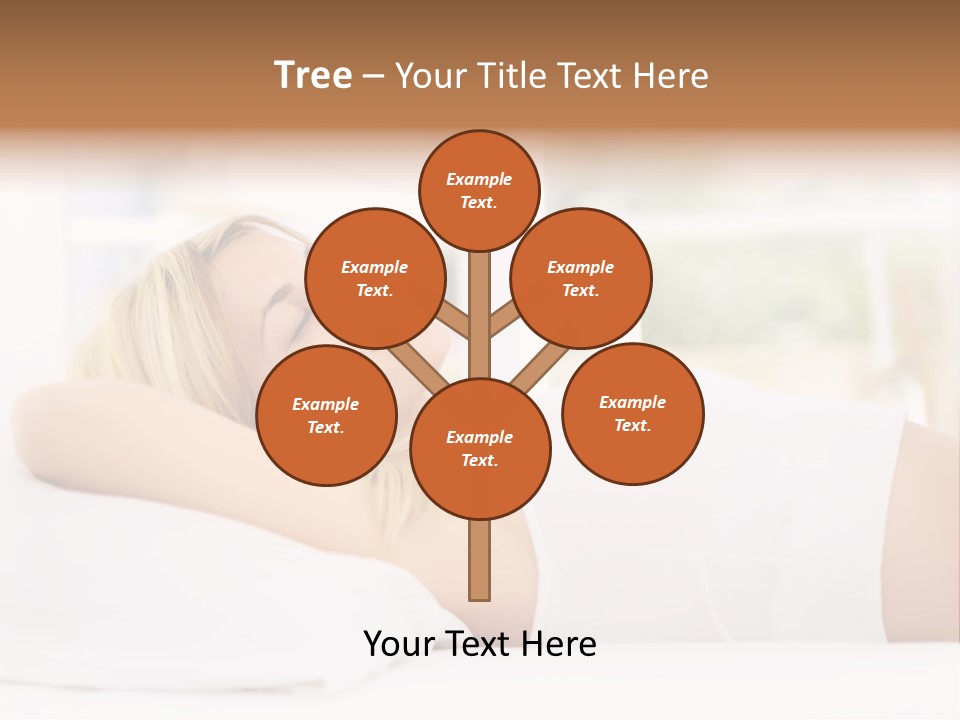 Six Children In Costumes Trick Or Treating At Woman's House PowerPoint Template