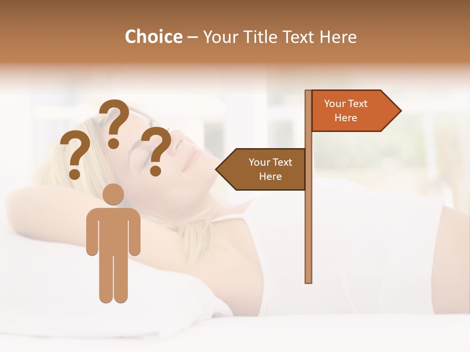 Six Children In Costumes Trick Or Treating At Woman's House PowerPoint Template