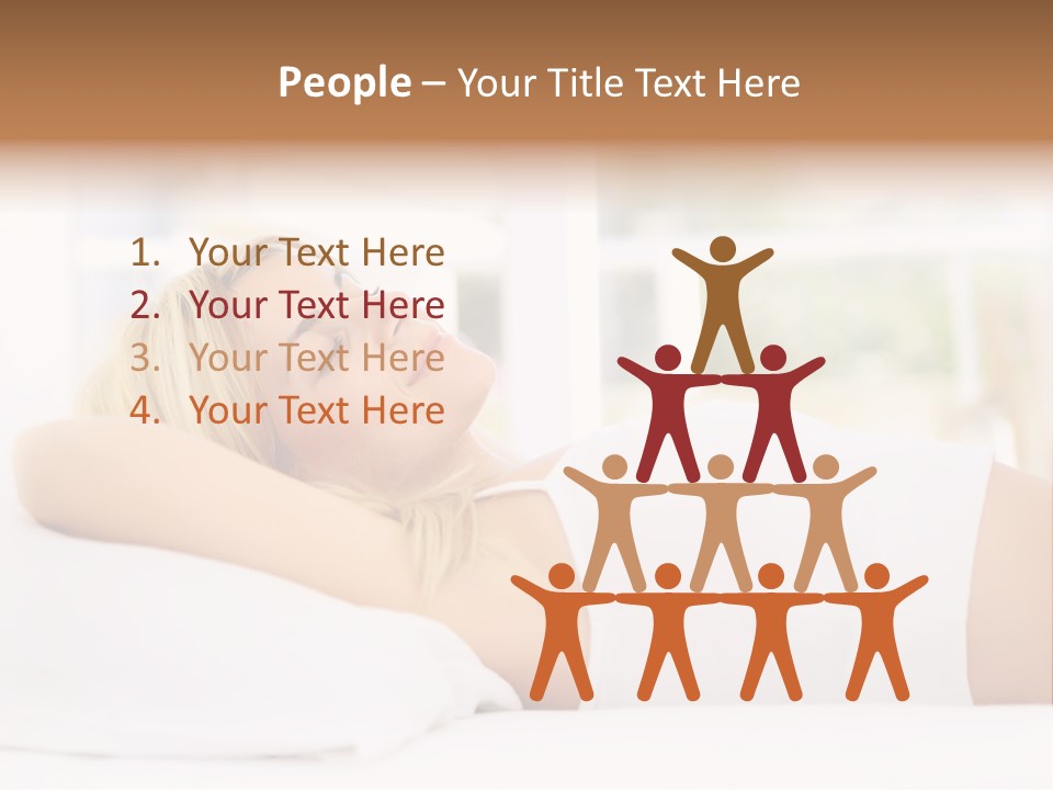 Six Children In Costumes Trick Or Treating At Woman's House PowerPoint Template