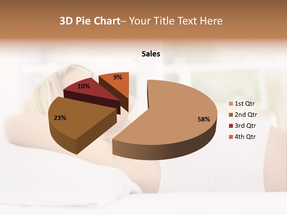 Six Children In Costumes Trick Or Treating At Woman's House PowerPoint Template