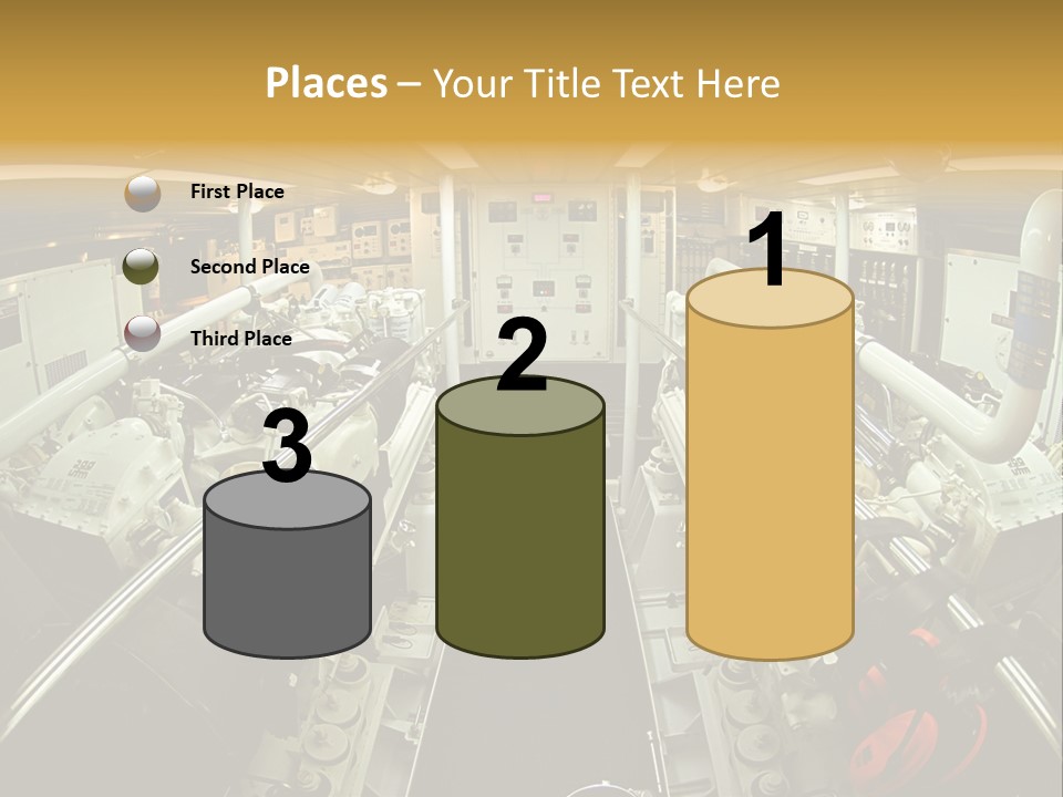 Marine Engine Room PowerPoint Template