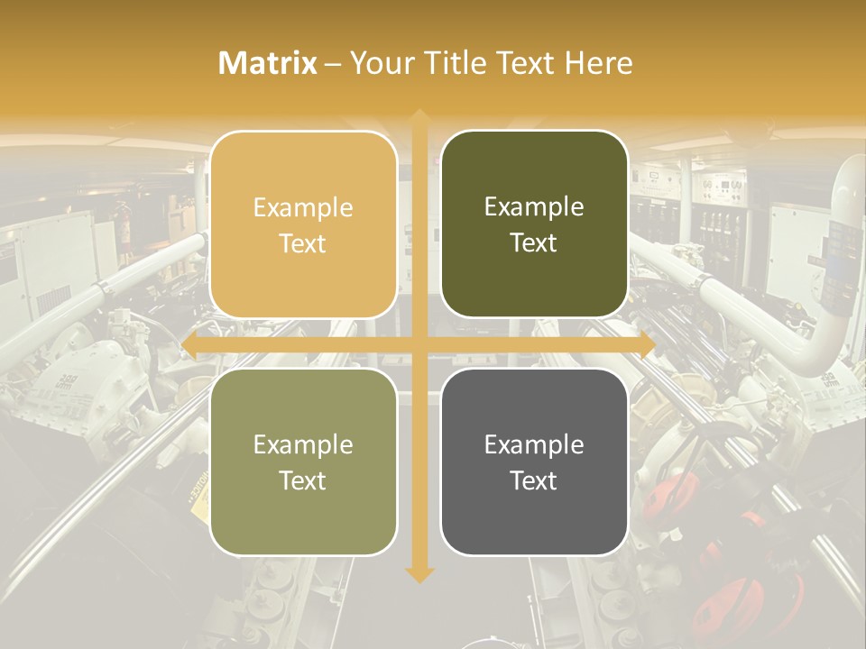 Marine Engine Room PowerPoint Template