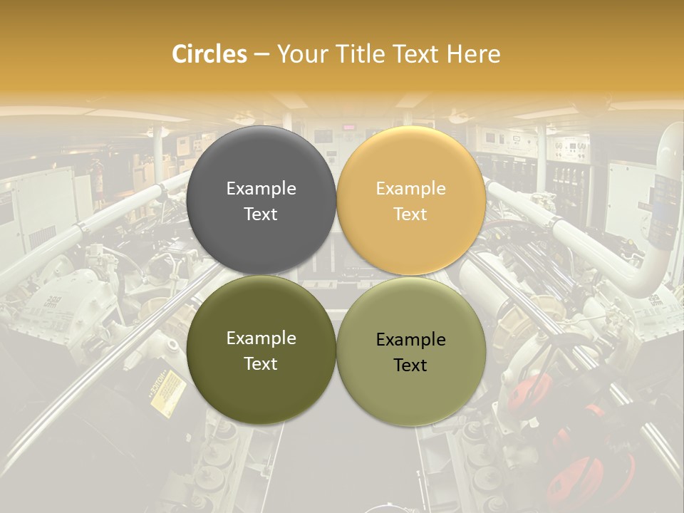Marine Engine Room PowerPoint Template
