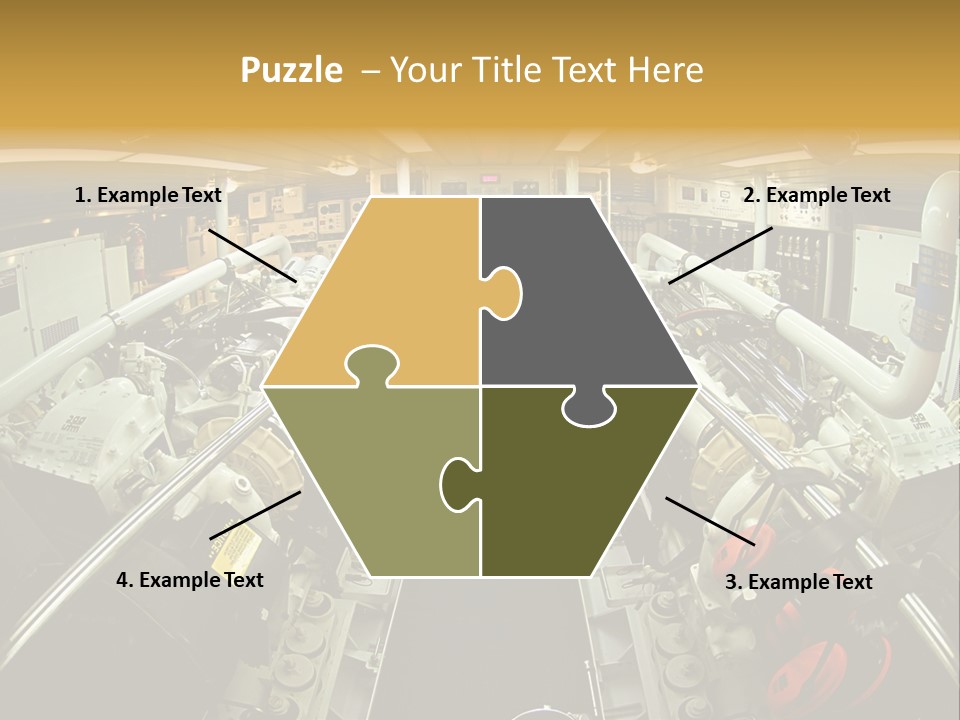 Marine Engine Room PowerPoint Template