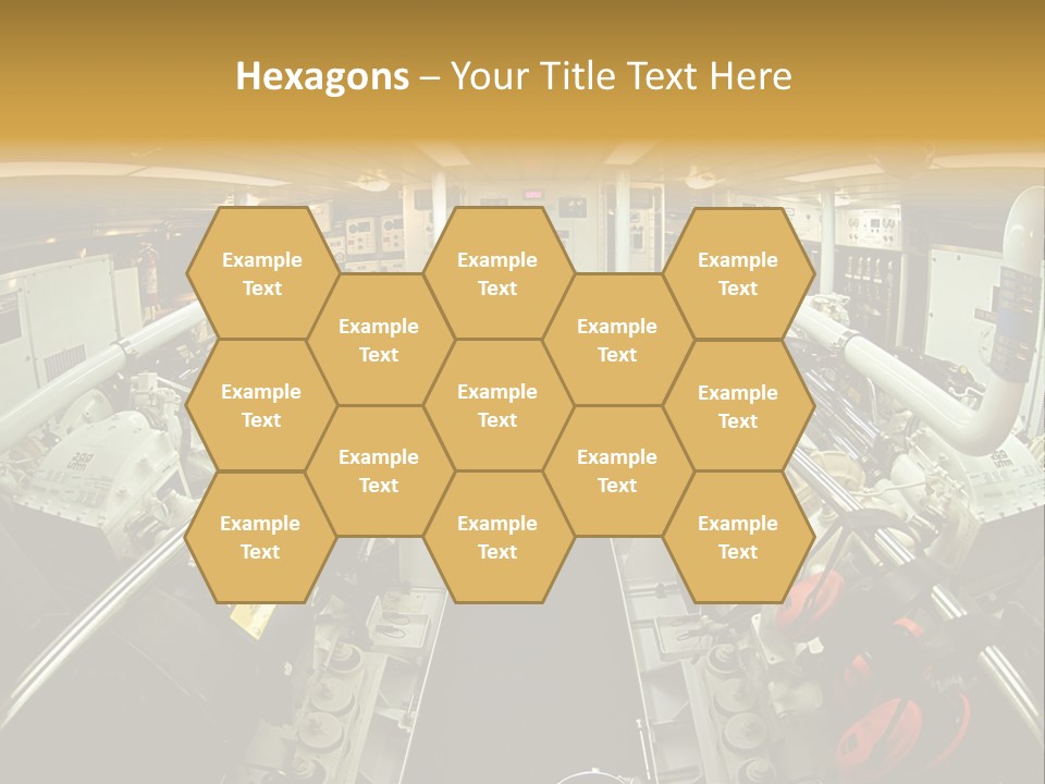 Marine Engine Room PowerPoint Template