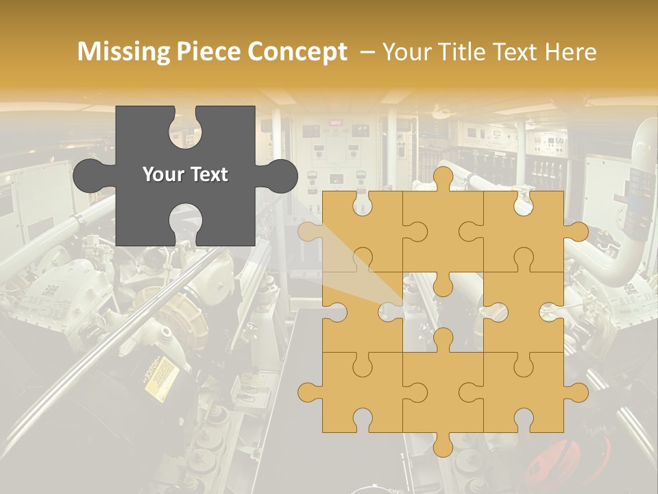 Marine Engine Room PowerPoint Template