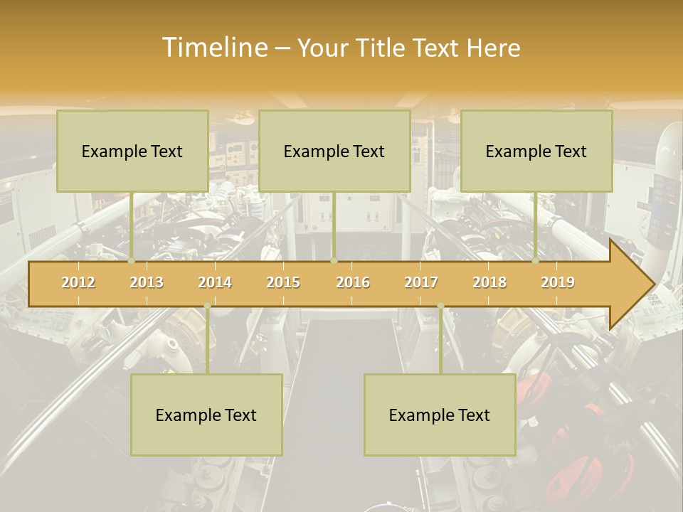 Marine Engine Room PowerPoint Template