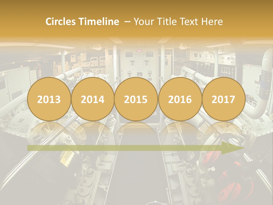 Marine Engine Room PowerPoint Template