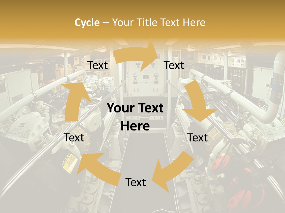 Marine Engine Room PowerPoint Template