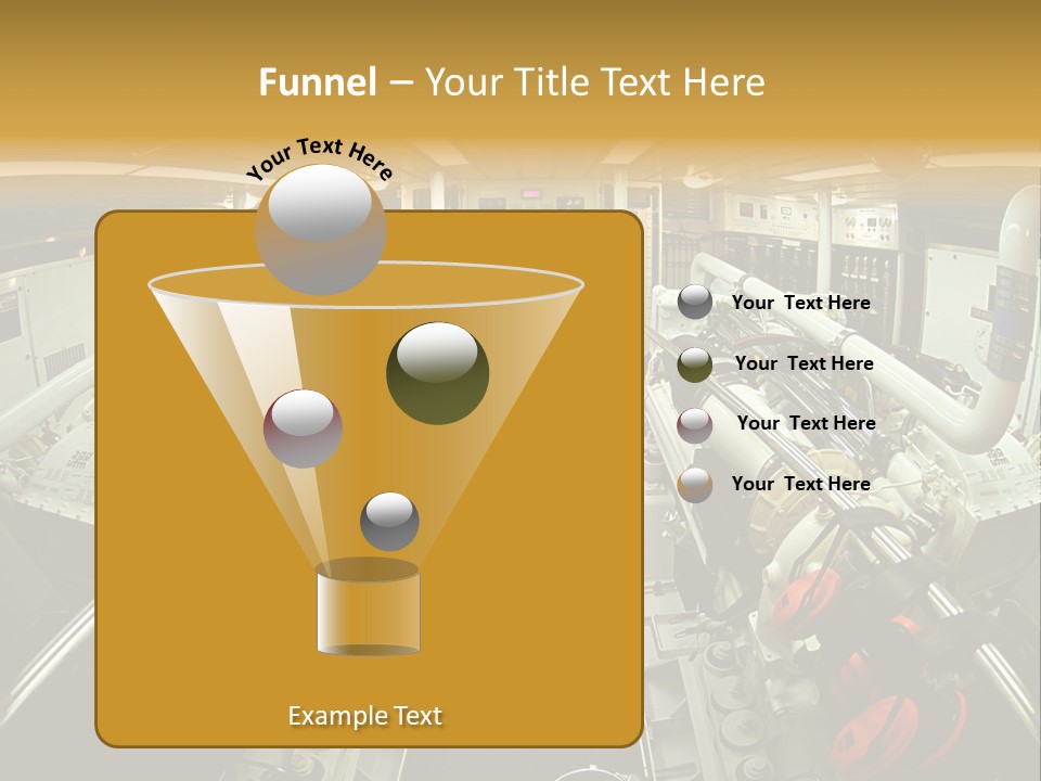 Marine Engine Room PowerPoint Template