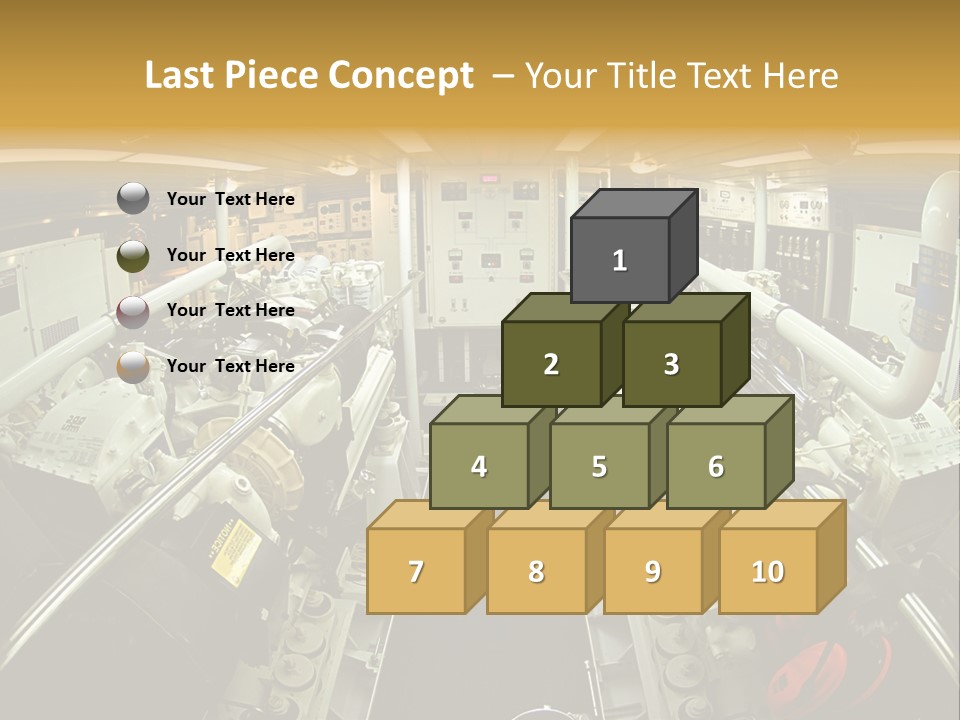 Marine Engine Room PowerPoint Template