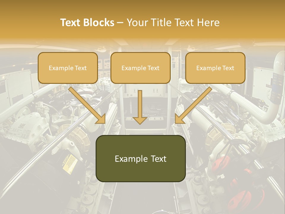 Marine Engine Room PowerPoint Template