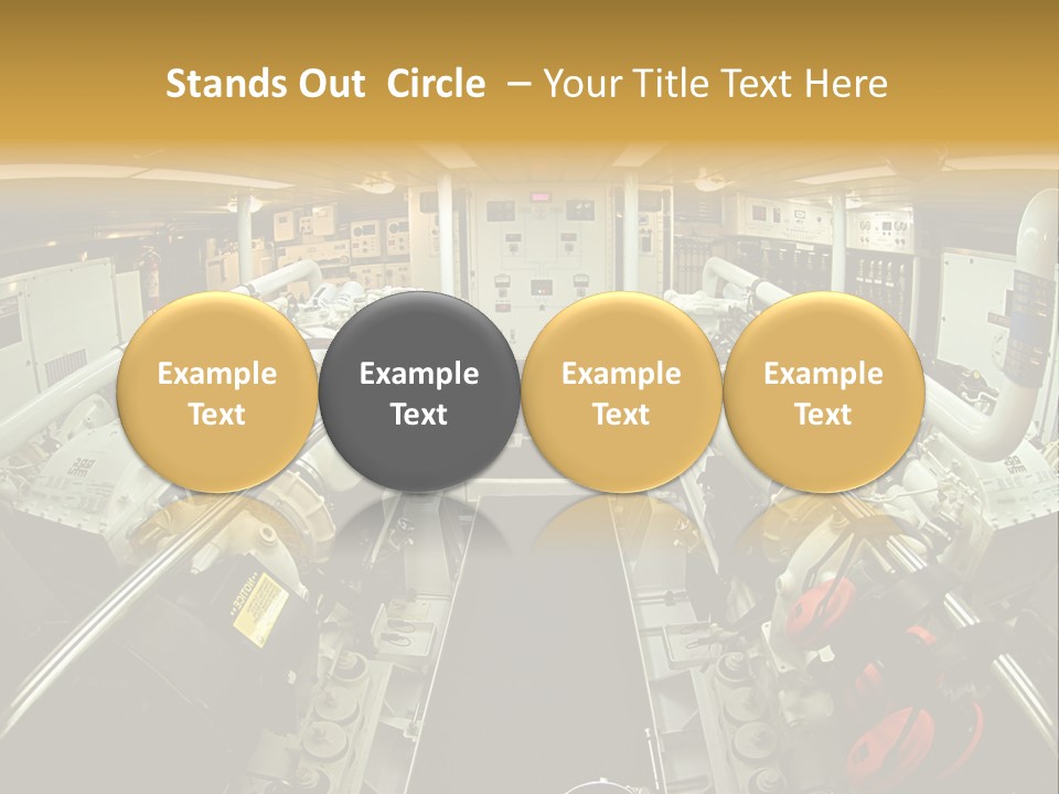 Marine Engine Room PowerPoint Template
