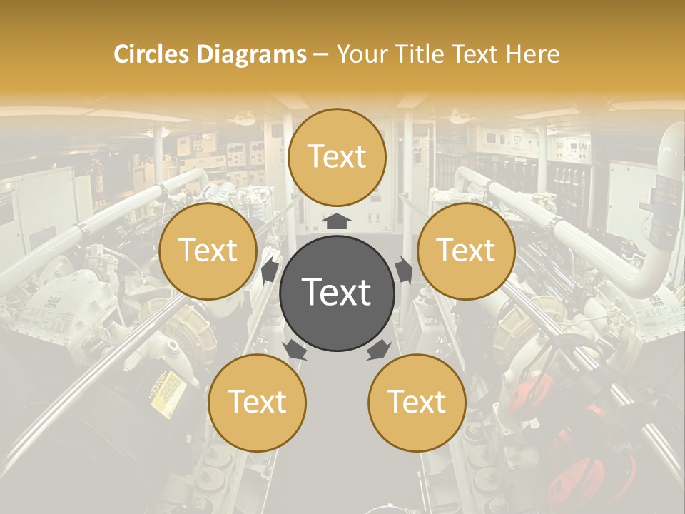 Marine Engine Room PowerPoint Template