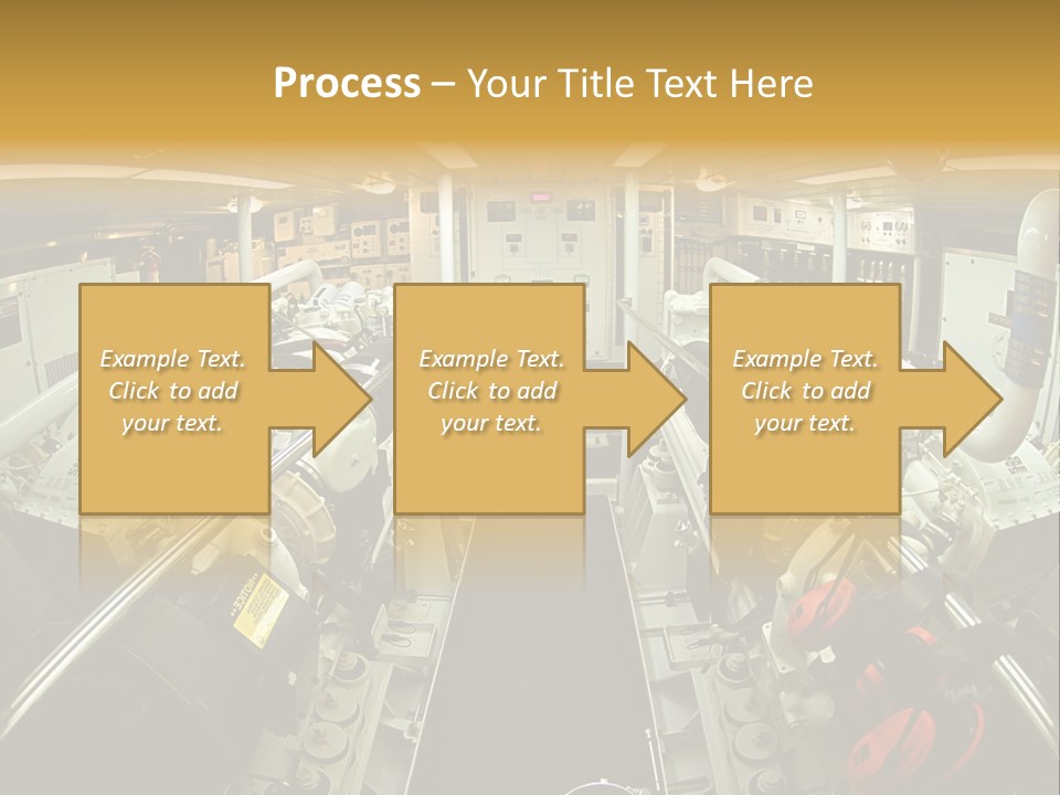 Marine Engine Room PowerPoint Template