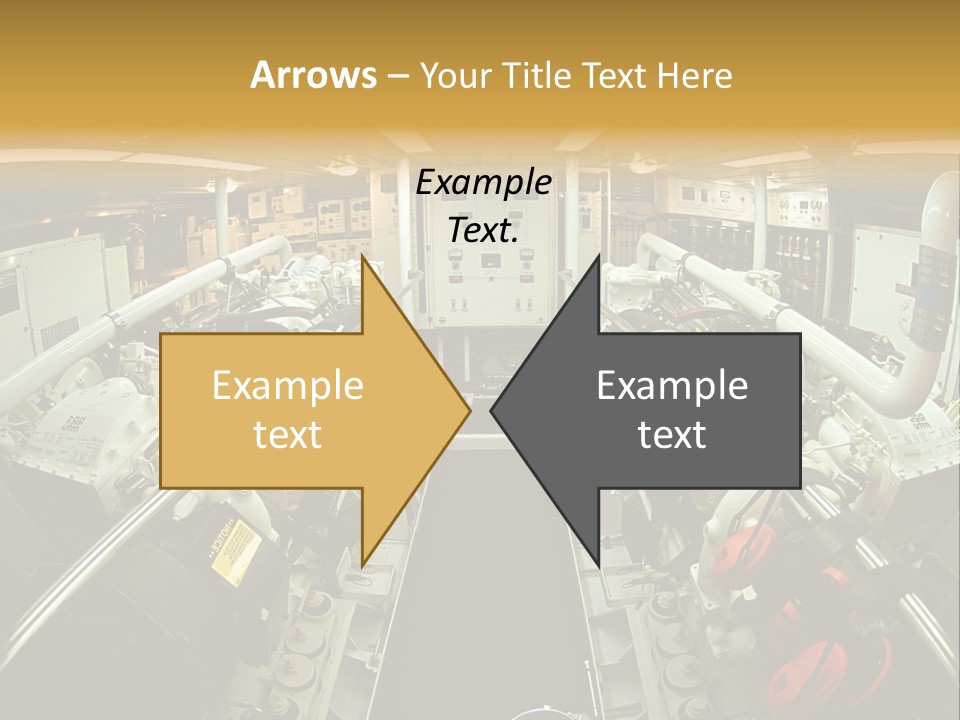 Marine Engine Room PowerPoint Template