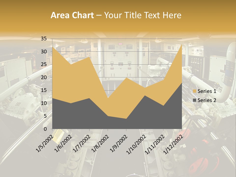 Marine Engine Room PowerPoint Template