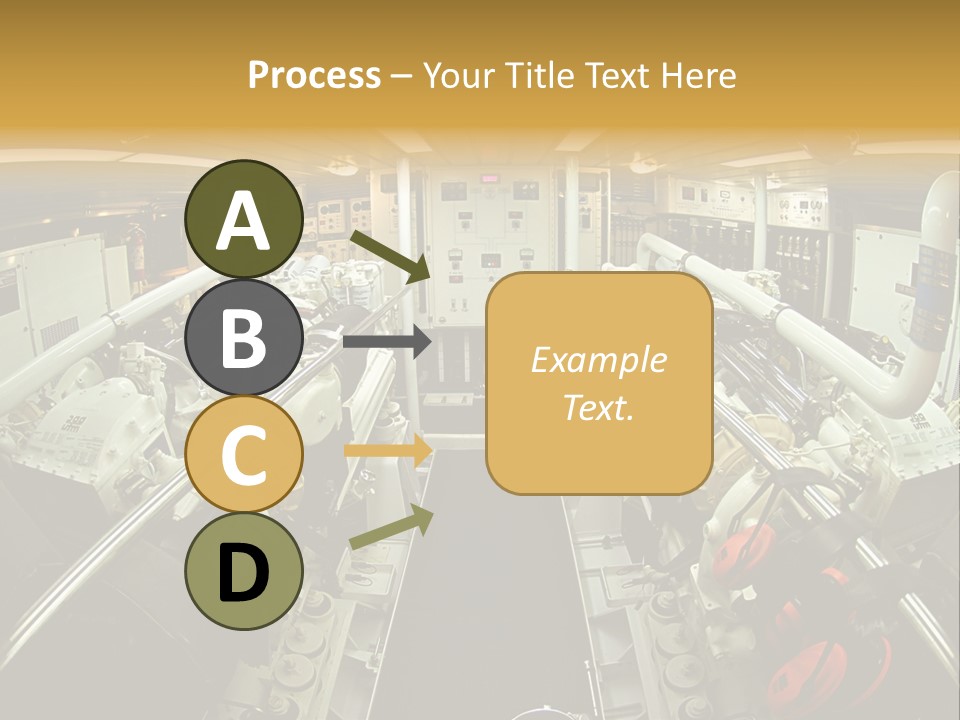 Marine Engine Room PowerPoint Template