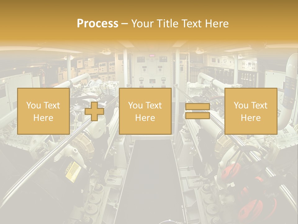 Marine Engine Room PowerPoint Template