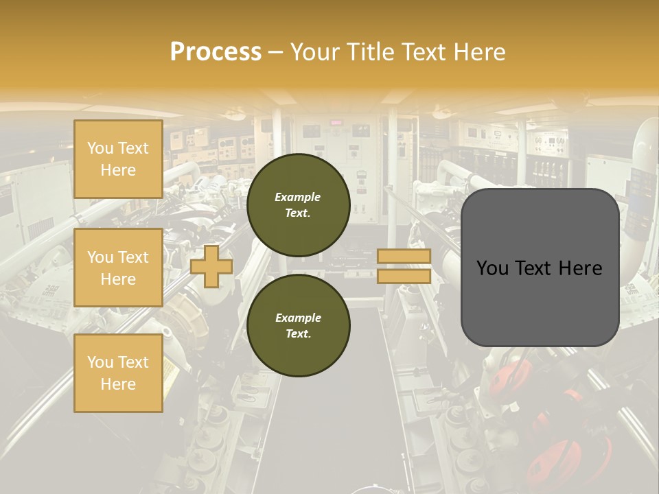 Marine Engine Room PowerPoint Template