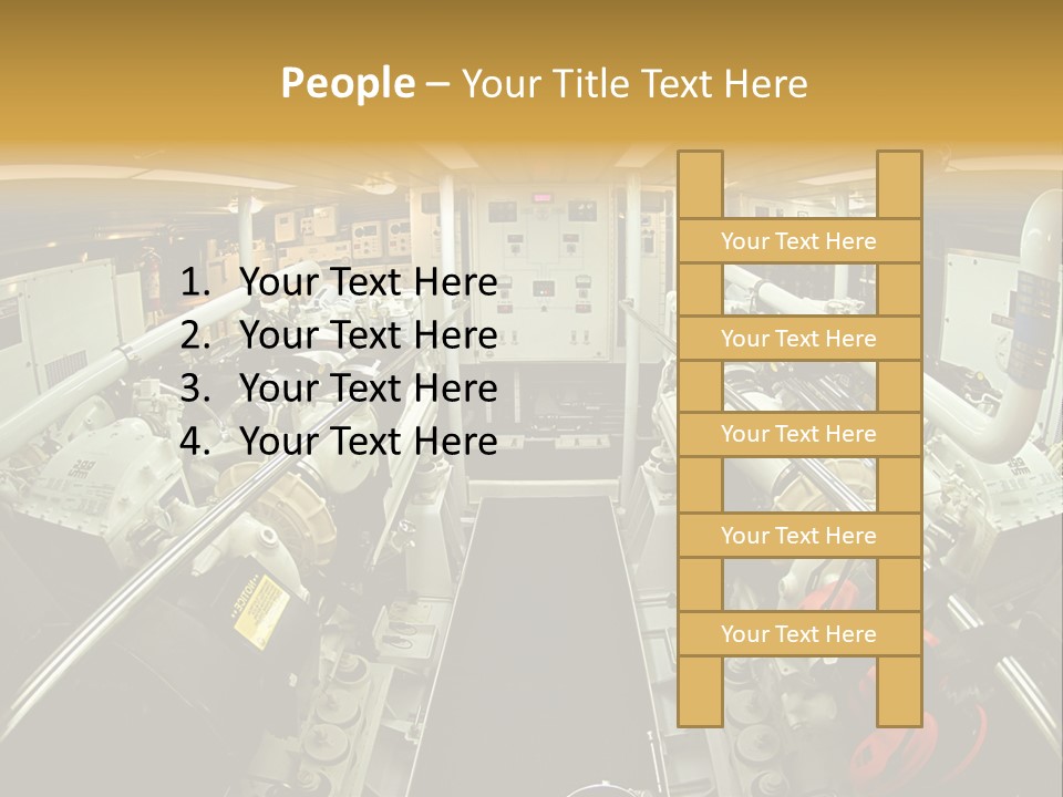 Marine Engine Room PowerPoint Template