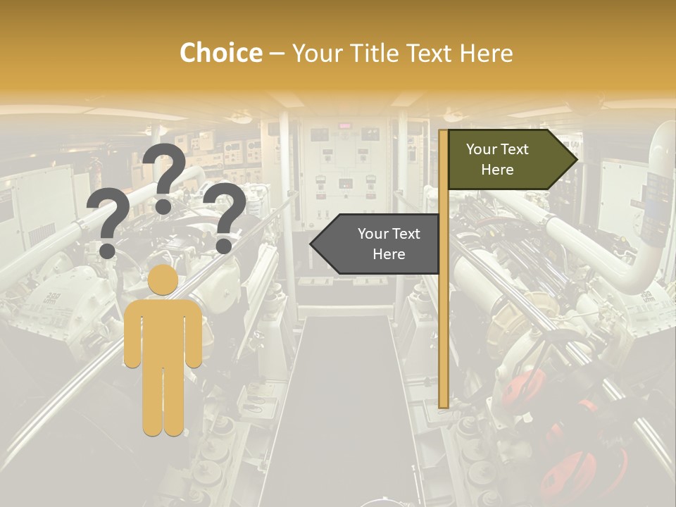 Marine Engine Room PowerPoint Template