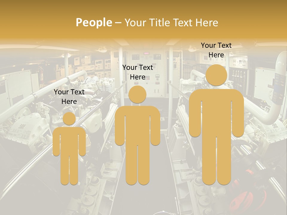 Marine Engine Room PowerPoint Template