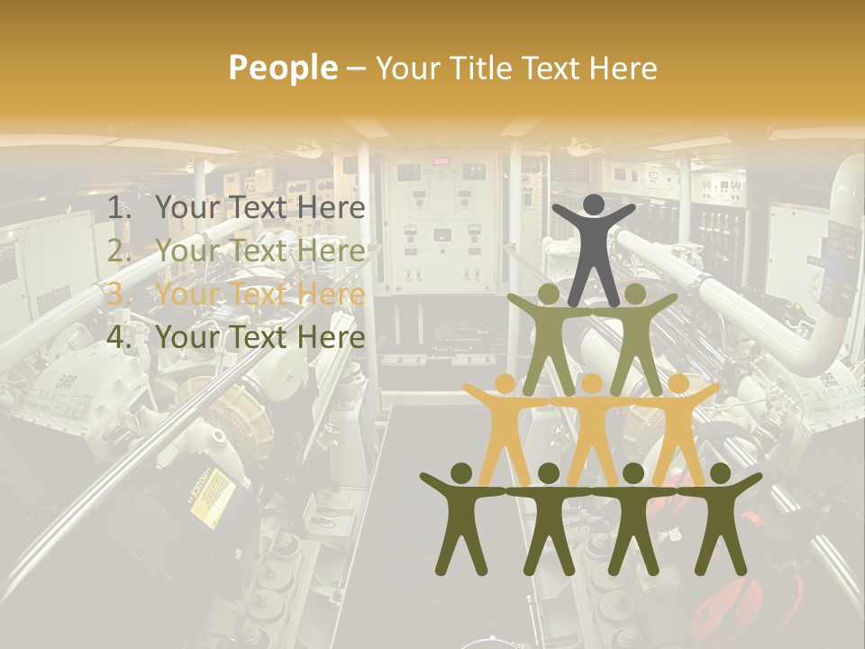Marine Engine Room PowerPoint Template