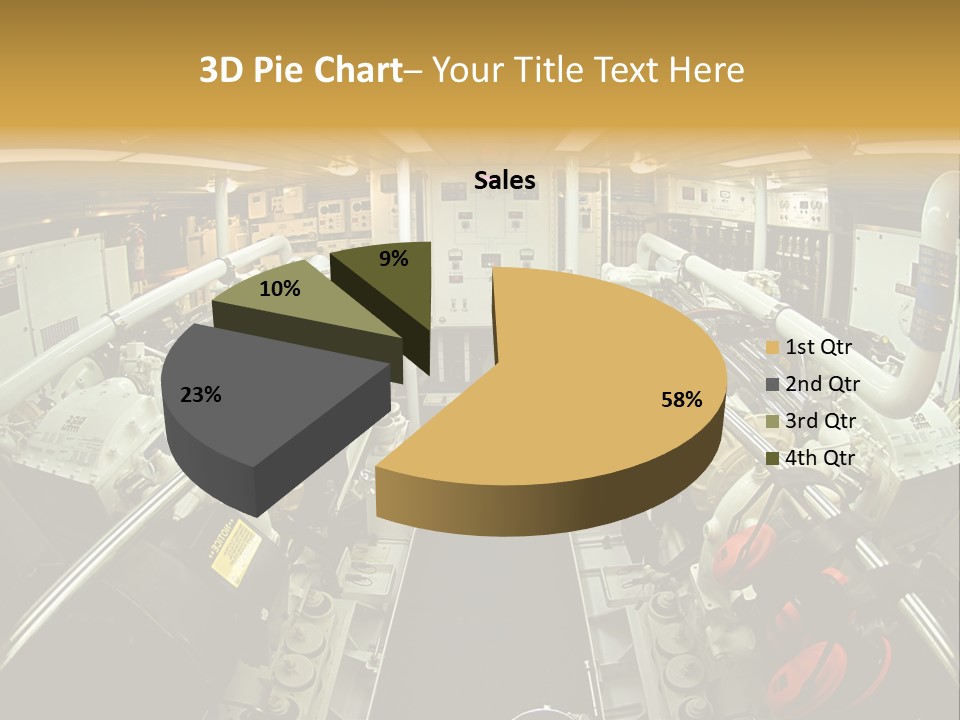 Marine Engine Room PowerPoint Template