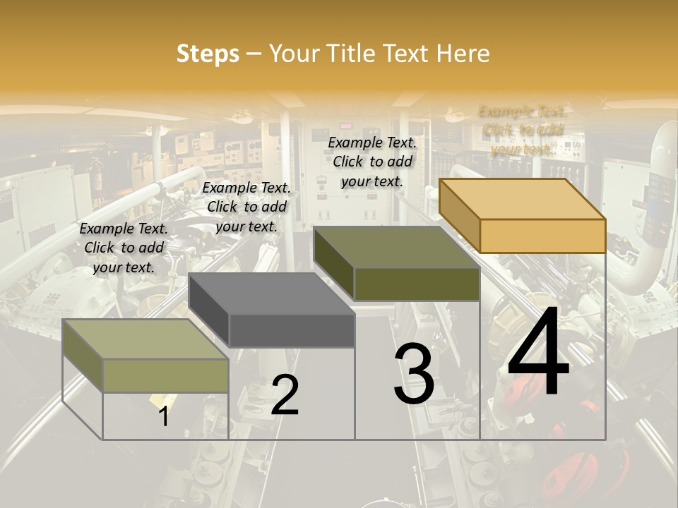 Marine Engine Room PowerPoint Template