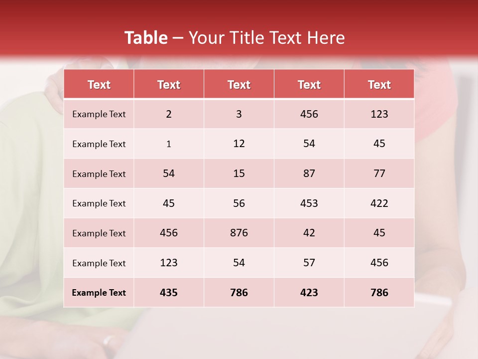 Couple In Living Room With Laptop Smiling PowerPoint Template