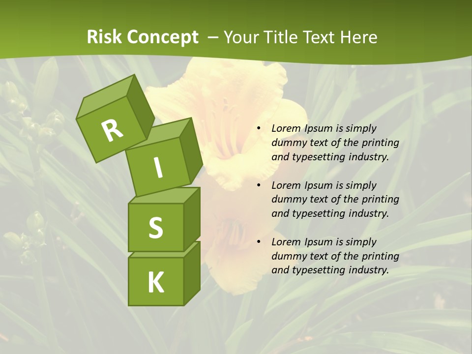 Daylily PowerPoint Template