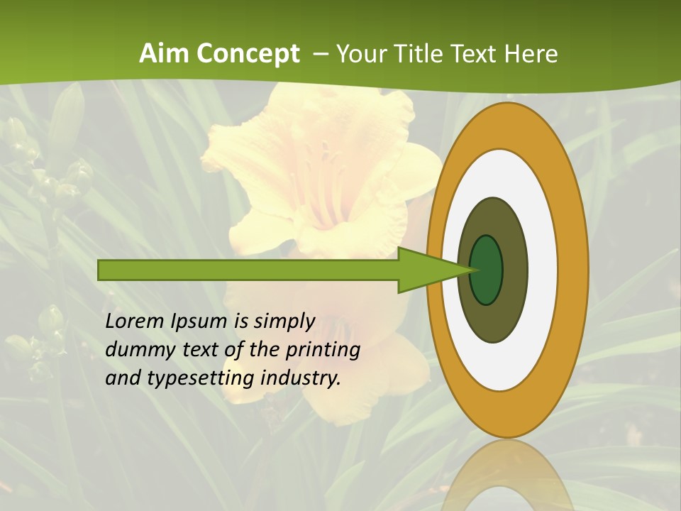 Daylily PowerPoint Template