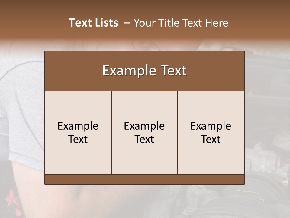 Man Looking Up PowerPoint Template