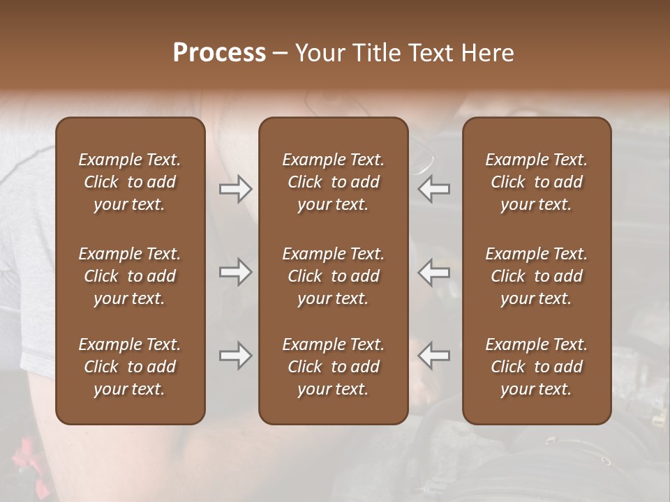 Man Looking Up PowerPoint Template